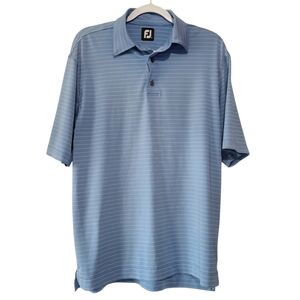 FootJoy Men’s Striped Short Sleeve Polo Shirt Size M